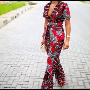 TribalbyN jacket and pant set in XL